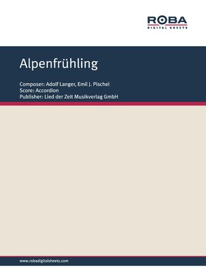 cover image of Alpenfrühling